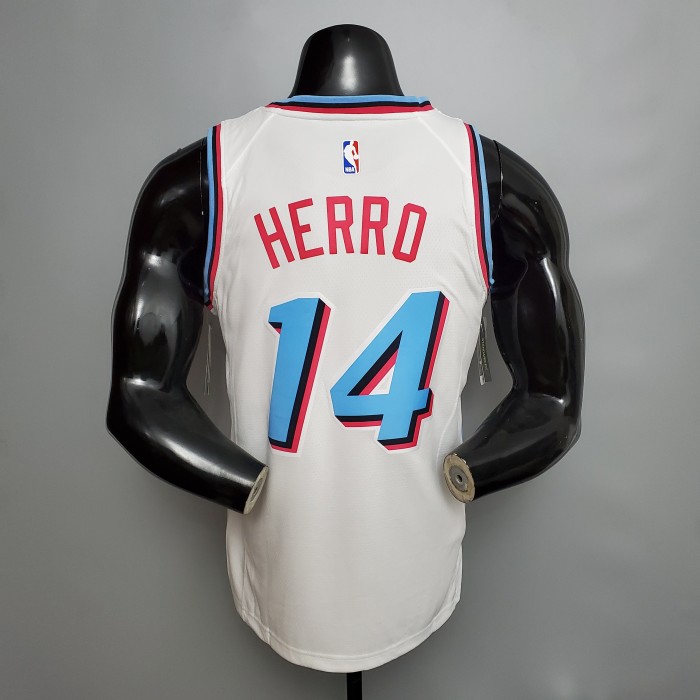 Tyler Herro Miami Heat Swingman Jersey White