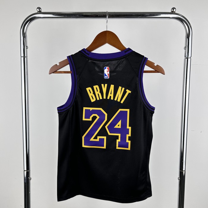 Los Angeles Lakers Kids Jersey City Edition 2023 No. 24 BRYANT