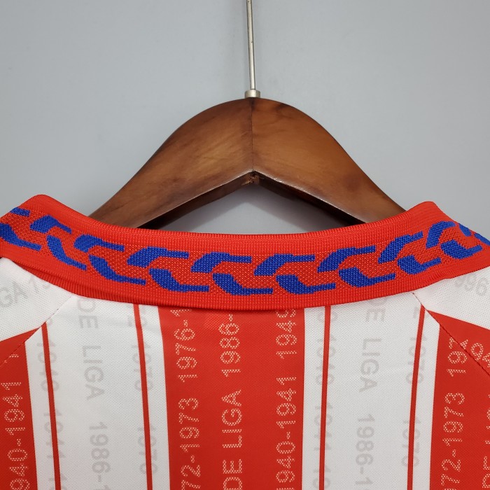 Atletico Madrid Home Retro Jersey 1995/96