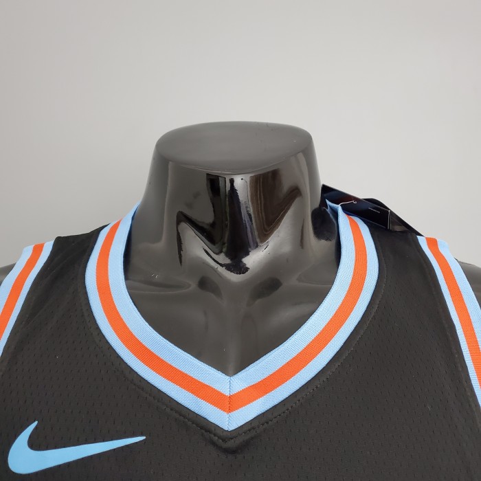 De'Aaron Fox Sacramento Kings 2021 City Edition Swingman Jersey Black