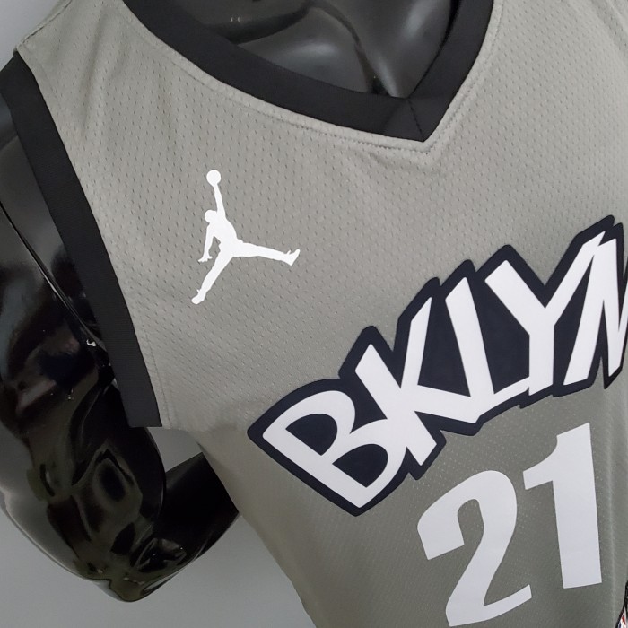 LaMarcus Aldridge Brooklyn Nets Swingman Jersey Gray