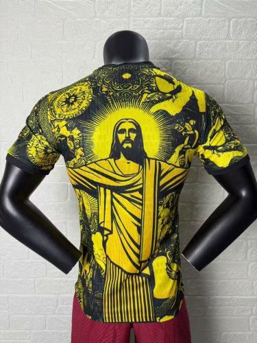 Brazil Yellow Special Edition Player Version Man Jersey