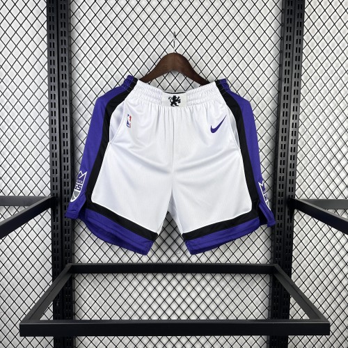 Sacramento Kings  Shorts White Classic Edition   23/24