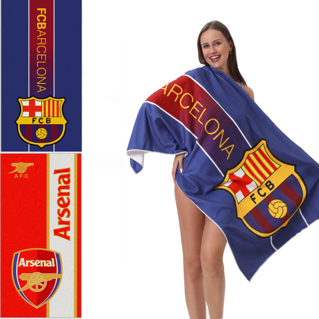Football F.Cs Towel Microfiber Beach Towel Absorbent Quick dry Soft Yoga Swimming Resort Mountain Climbing Towel