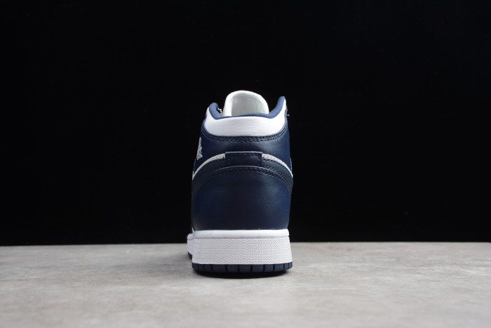 AIR JORDAN 1 MID OBSIDIAN (554724 174)