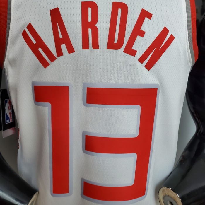 James Harden Houston Rockets City Edition Swingman Jersey White