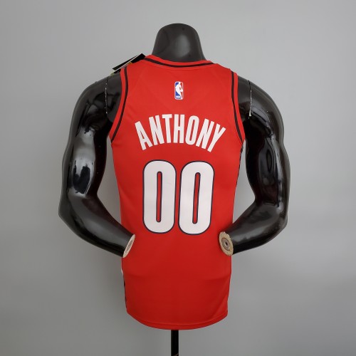 Carmelo Anthony Portland Trail Blazers Swingman Jersey Red