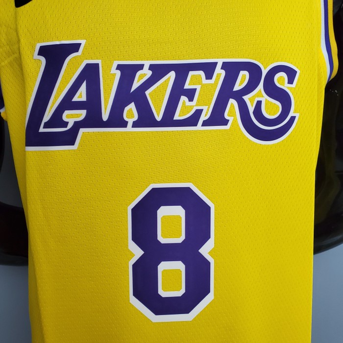 Kobe Bryant Los Angeles Lakers Swingman Jersey Yellow