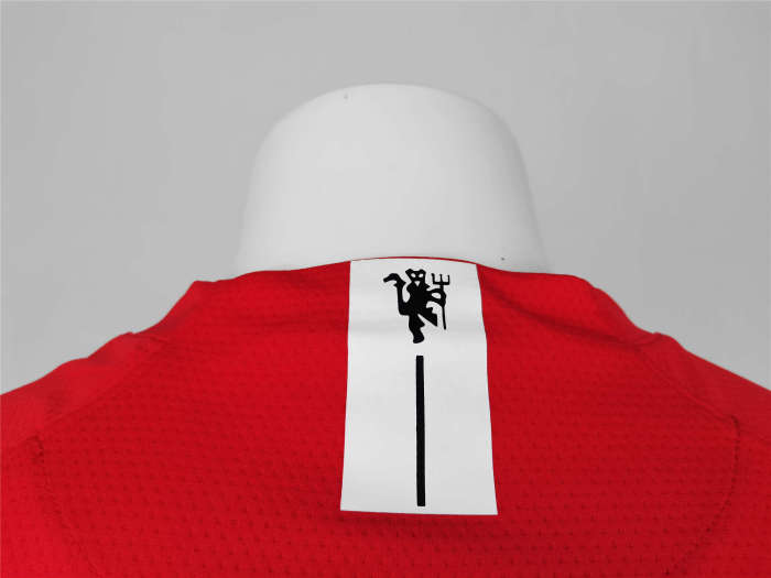 Manchester United Home Long Sleeve Retro Jersey 07/08