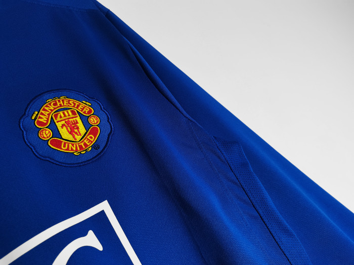 Manchester United Third Long Sleeve Retro Jersey 2008/09