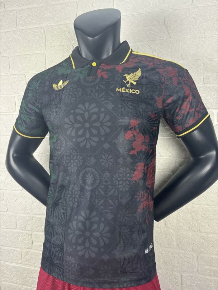 Mexico Gold Specail Player Jersey 25/26