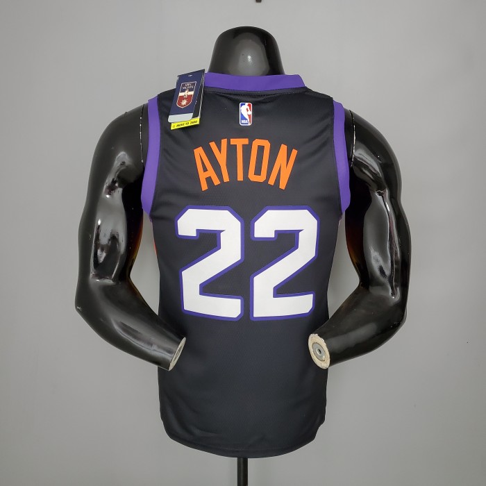 Deandre Ayton Phoenix Suns City Edition 2021 Swingman Jersey Black