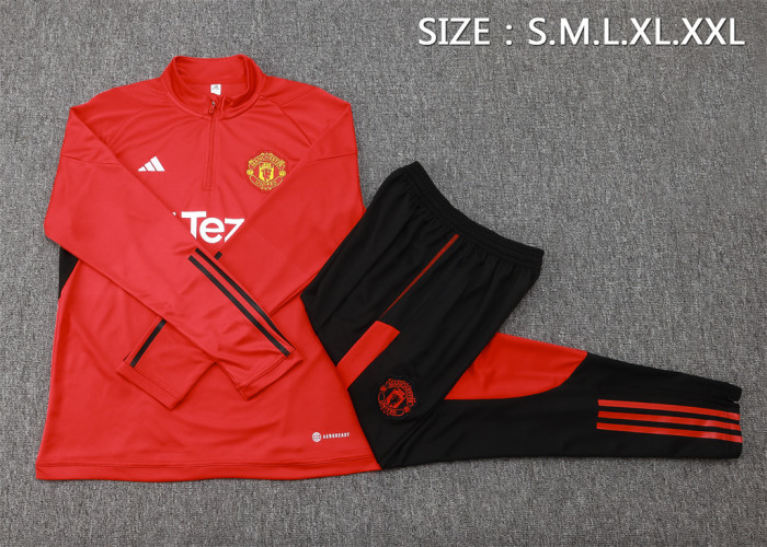 Manchester United Training Jersey Suit 23/24
