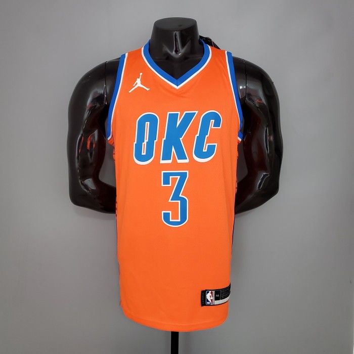Chris Paul Oklahoma City Thunder Swingman Jersey Orange
