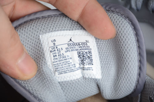 Air Jordan 1 Low Vintage Stealth Grey 553558-053