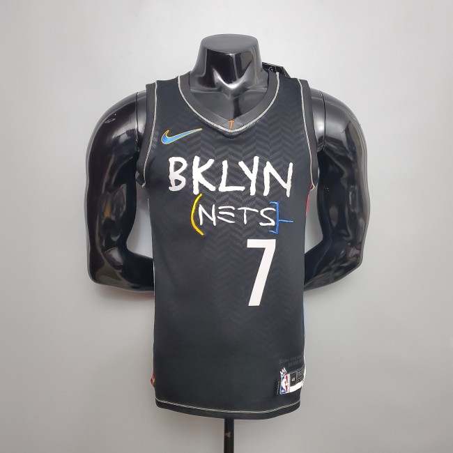 Kevin Durant Brooklyn Nets City Edition Swingman Jersey Black