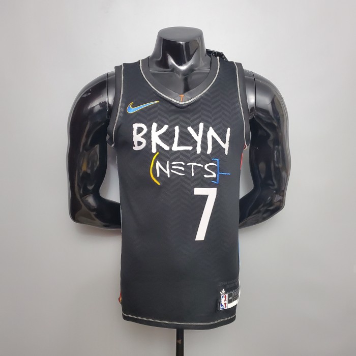 Kevin Durant Brooklyn Nets City Edition Swingman Jersey Black