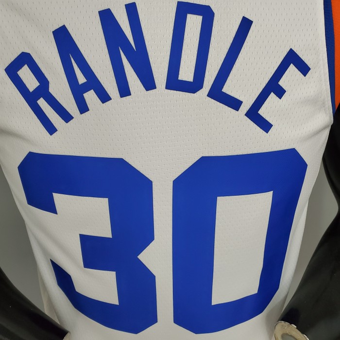Julius Randle New York Knicks 75th Anniversary Swingman Jersey White