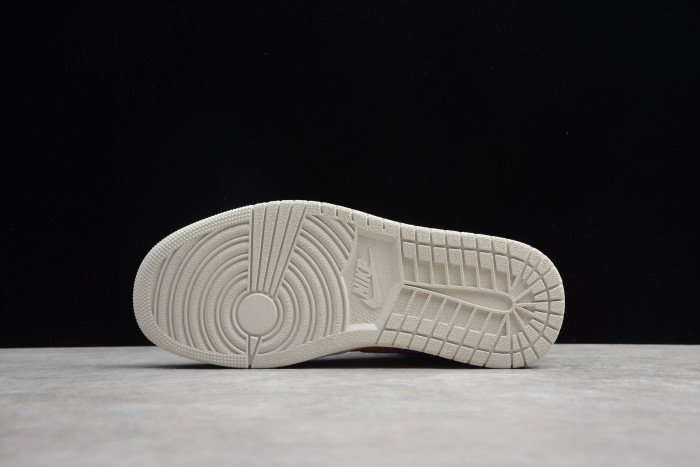 Air Jordan 1 GS white purple green orange 556298 007