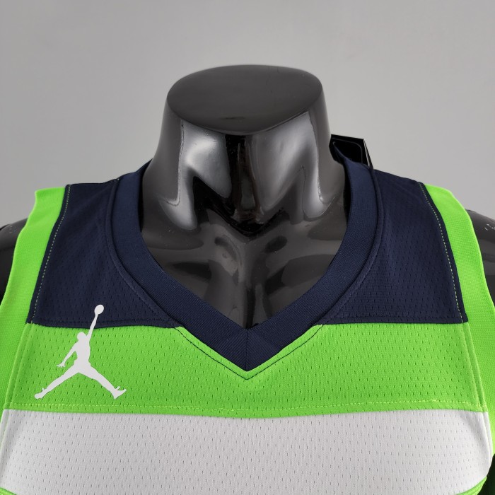 D'Angelo Russell Minnesota Timberwolves Swingman Jersey Green