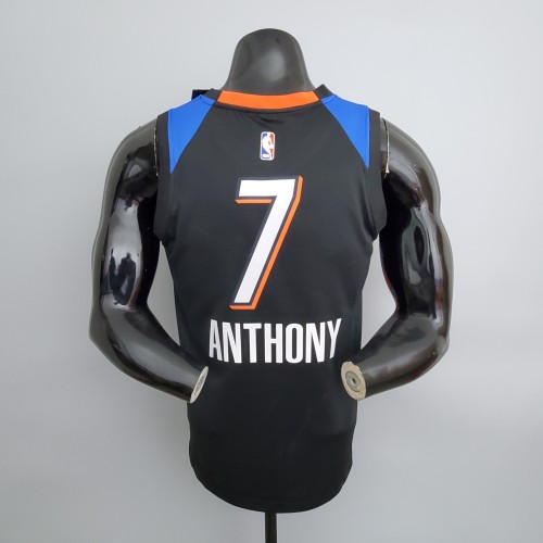 Carmelo Anthony Oklahoma City Thunder City Edition Swingman Jersey Black