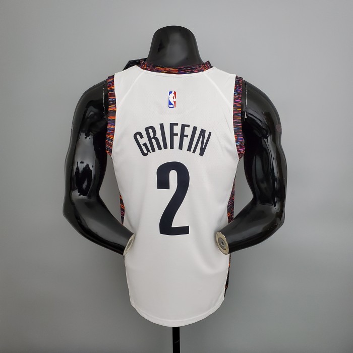 Blake Griffin Brooklyn Nets City Version Swingman Jersey White