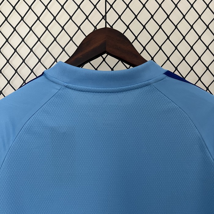 Real Madrid Goalkeeper Man Jersey 24/25 Blue