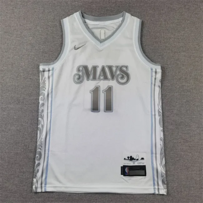 Dallas Mavericks Man Jersey White City Edition 24/25 NO.11 IRVING