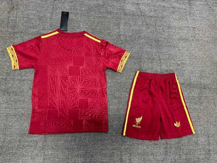Mexico Gold Kids Suit 25/26 Red