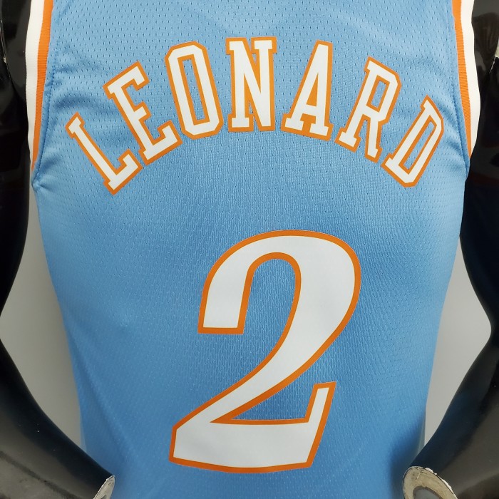 Kawhi Leonard LA Clippers 2022 City Edition Swingman Jersey Blue