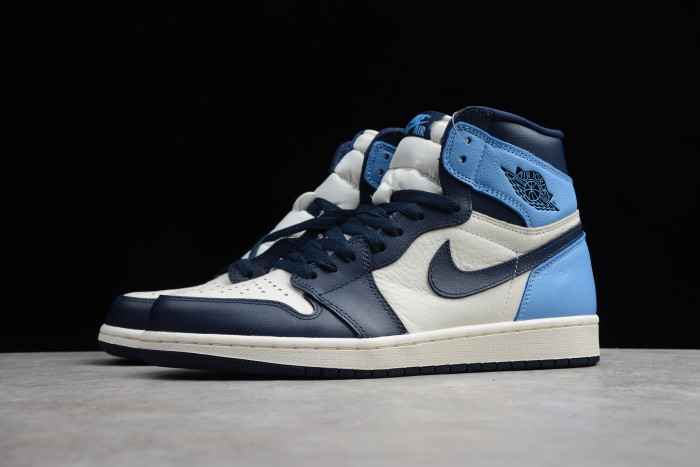 Air Jordan 1 Retro High OG Obsidian UNC 555088-140