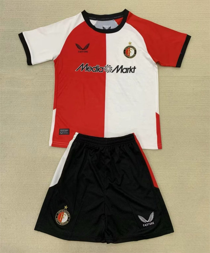Feyenoord Rotterdam Home Kids Jersey 24/25
