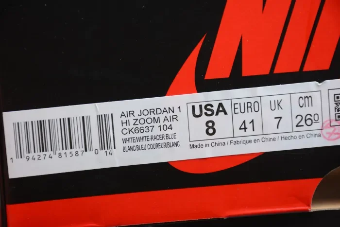 Air Jordan 1 High Zoom Racer Blue CK6637-104