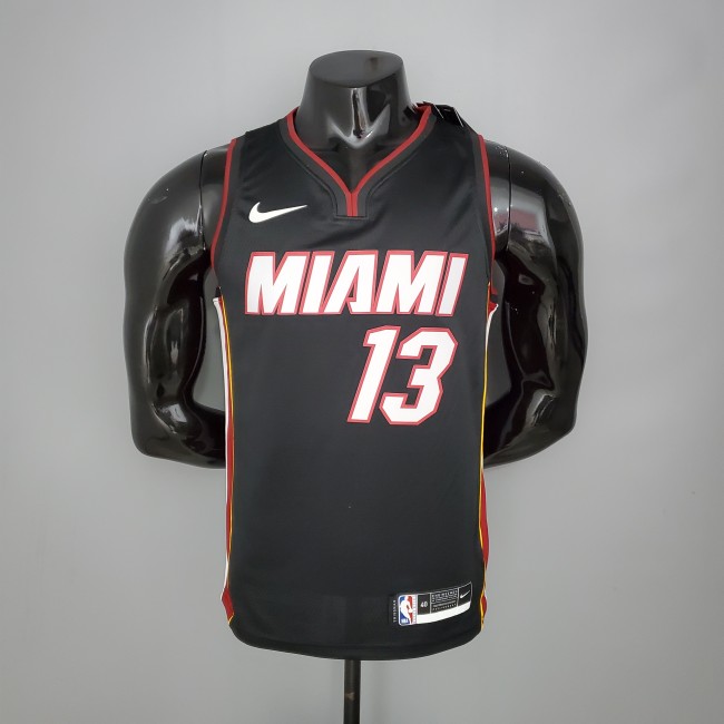 Bam Adebayo Miami Heat Swingman Jersey Black
