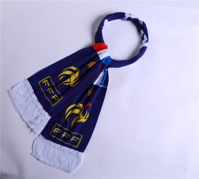 European Cup football plush custom tassel scarf souvenir