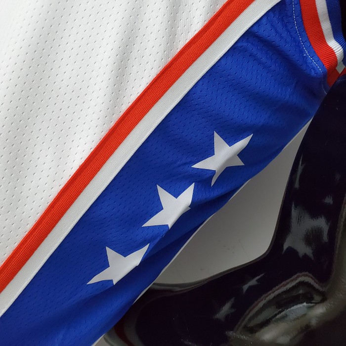 Tyrese Maxey Philadelphia 76ers 75th Anniversary Swingman Jersey White