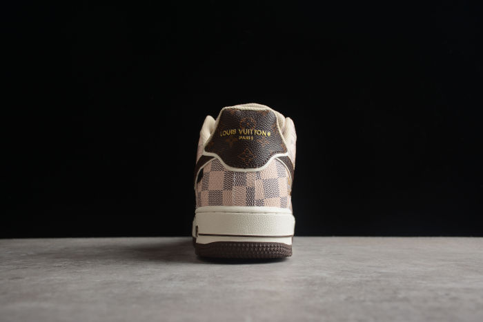 LV X Nike Air Force 1 07 Low Brown Beige