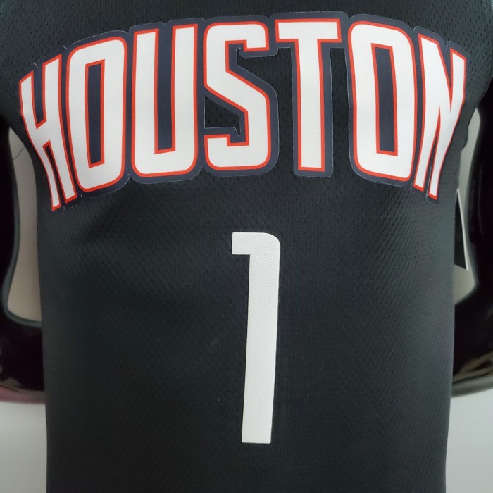 Tracy McGrady Houston Rockets Theme Limited City Edition Black Swingman Jersey