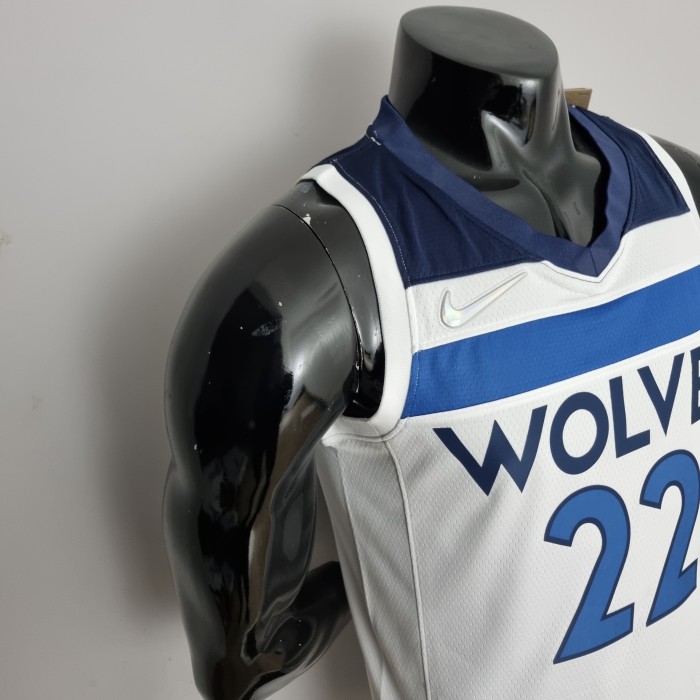 Andrew Wiggins Minnesota Timberwolves 75th Anniversary 2022 Swingman Jersey White