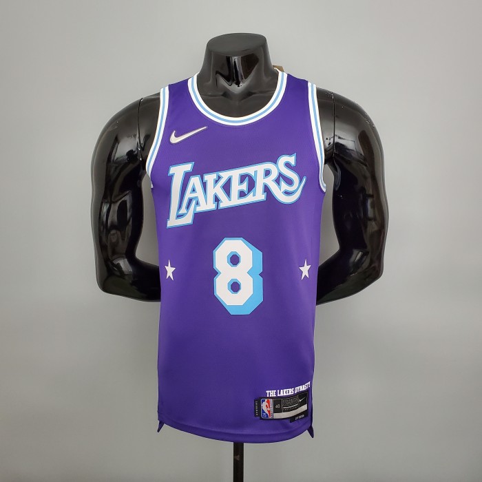 Kobe Bryant Los Angeles Lakers 2021/22 City Edition Swingman Jersey Purple