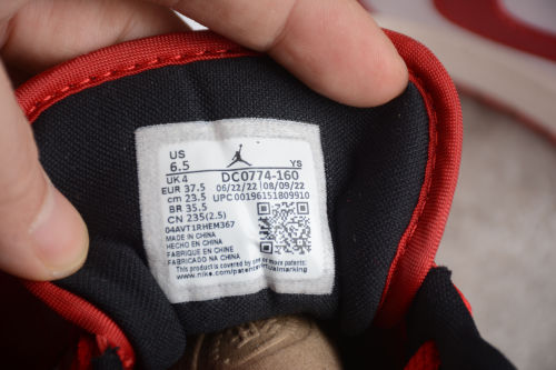 Air Jordan 1 Low Retro Chicago White Red DC0774-160