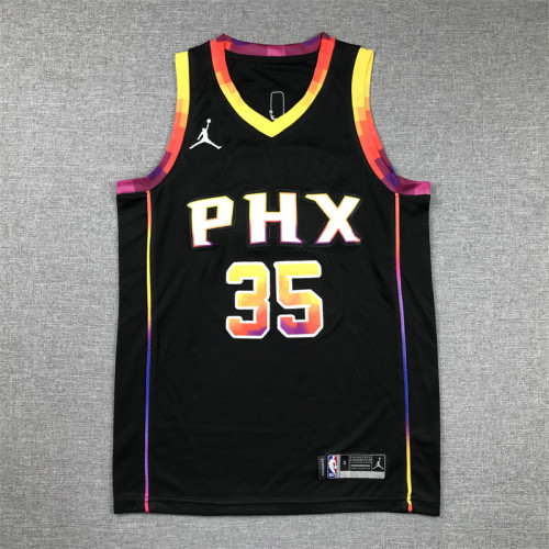Phoenix Suns Kids Jersey Black Statement Edition 2023 NO.35 DURANT