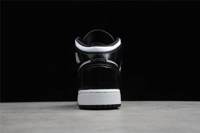 Air Jordan 1 Mid SE All-Star Carbon Fiber GS 2021 DD2192-001 Black White