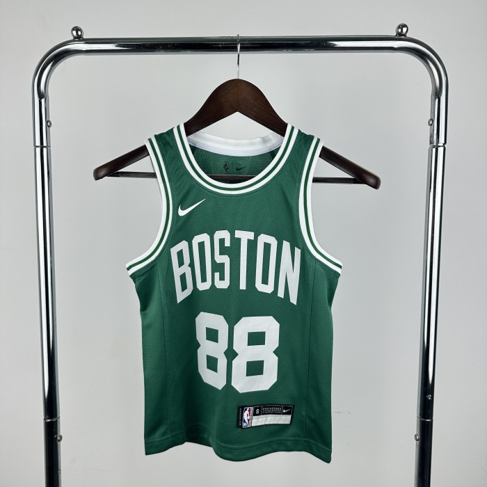 Boston Celtics KIds Jersey Green Icon Edition