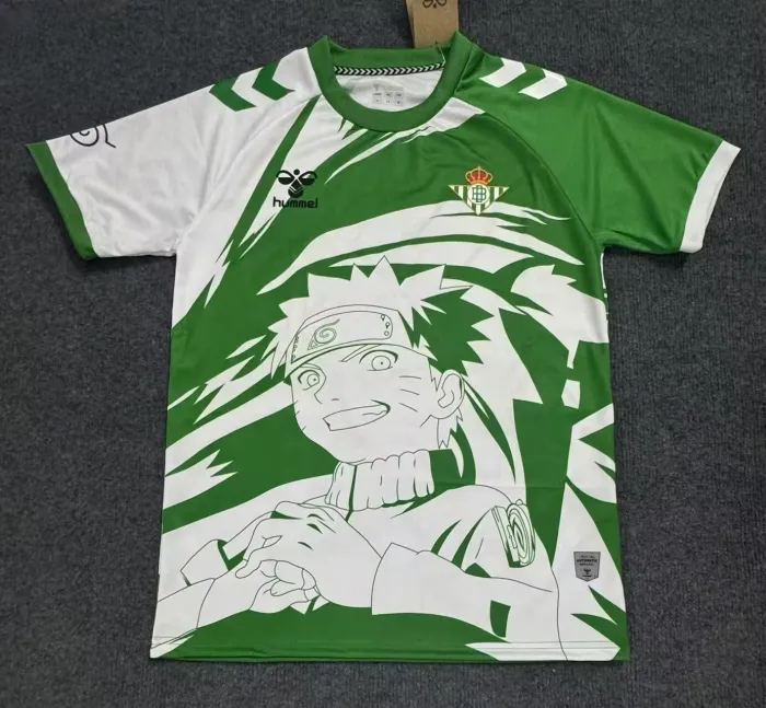 Real Betis Limited Edition Naruto for Tokyo Event Men Jersey 25/26