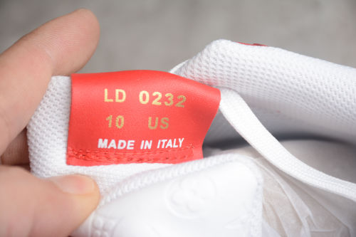 Air Force 1 LV Low Red White LD 0232