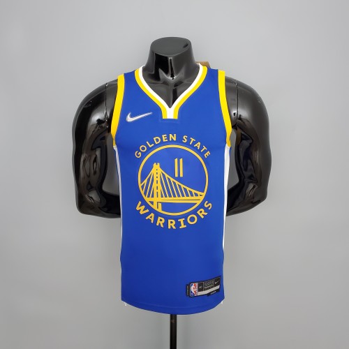 Klay Thompson Golden State Warriors 75th Anniversary Swingman Jersey Blue