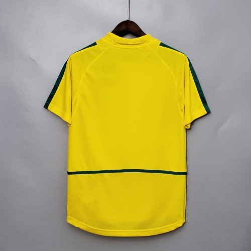 Brazil Home Retro Jersey 2002