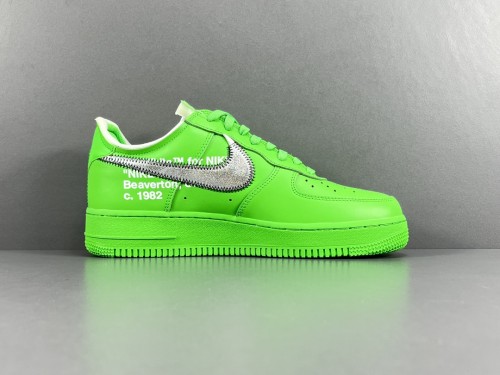 Off-White x Nike Air Force 1 Low 'Green' DX1419-300