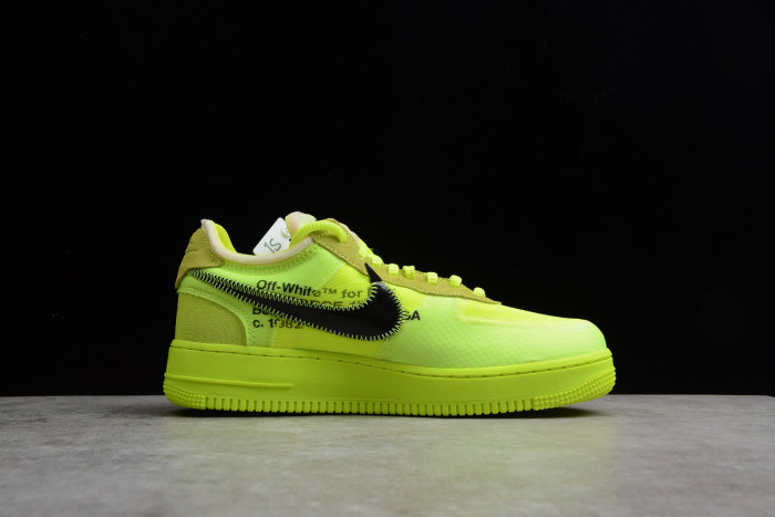 Off-White x Air Force 1 Low Volt 2.0 with Zip-Tie AO4606-700